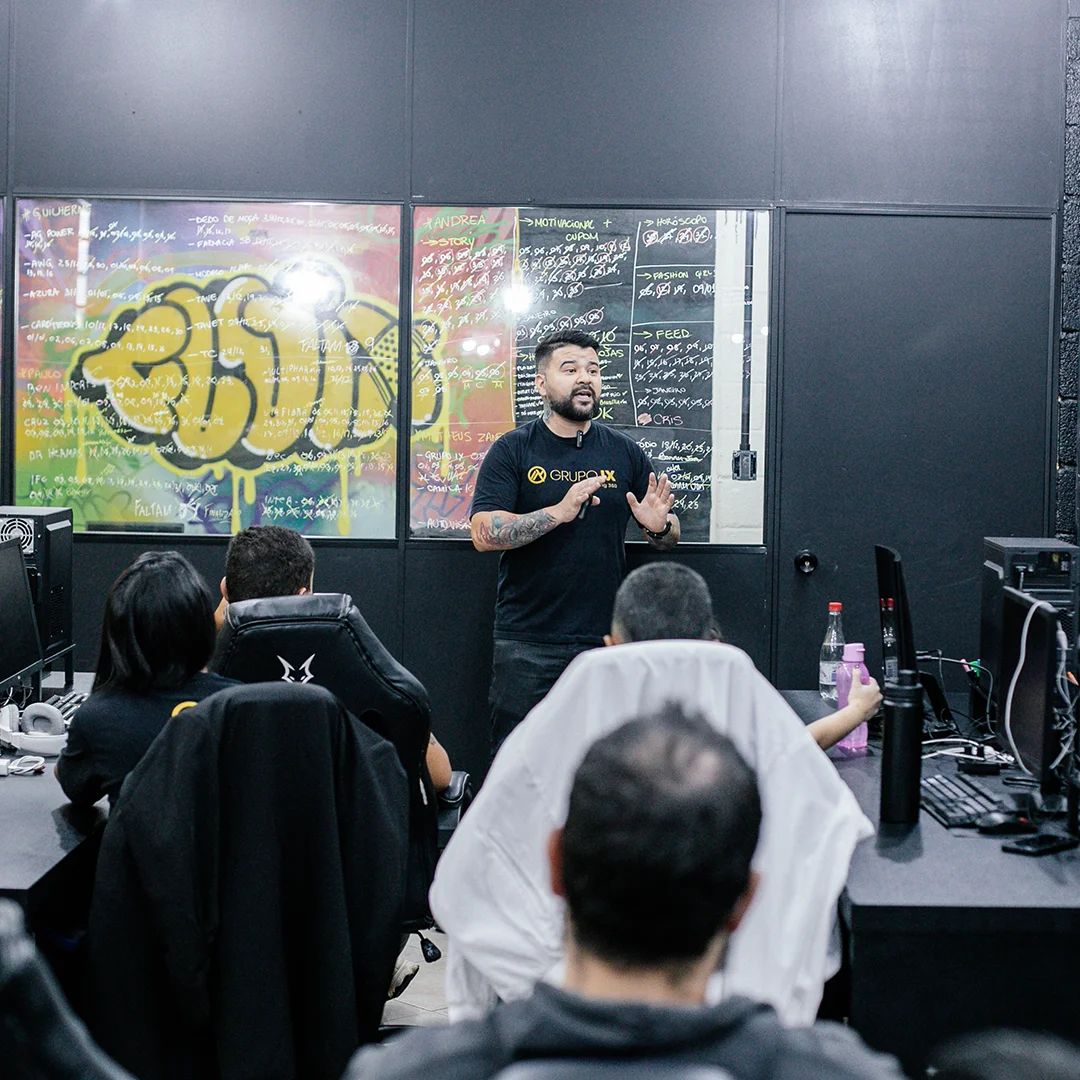 Apresentação para a equipe